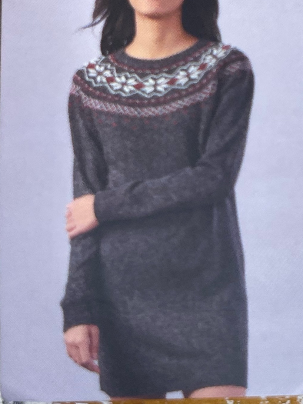 NWT Charlie Paige Women’s Sweater Dress Size M